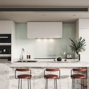 Vistelle 2600 x 760 x 4mm Mist High Gloss Acrylic Splashback