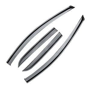 Premium Weathershields for Mazda 2 Hatch 2007-2014 Weather Shields Deflectors Window Sun Visor