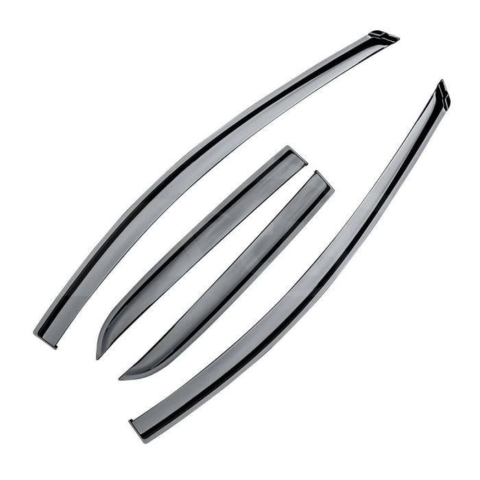 Premium Weathershields for Mazda 2 Hatch 2007-2014 Weather Shields Deflectors Window Sun Visor