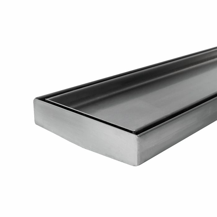 Grates 2 Go 100mm 304 Grade Stainless Steel Custom Tile Insert Shower Grate