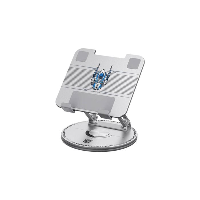 Transformers Optimus Prime Phone & Tablet 360 Degree Rotating Metal Stand TF-X02 Silver