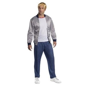 Kids Fred Jones Halloween Costume Scooby-Doo – Classic Cartoon Outfit with Jacket and Pants Blue Colour, Extra Large