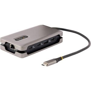 StarTech.com DKT31CH2CPD3 USB 3.2 (Gen 2) Type C Docking Station for Notebook/Workstation - 100 W - Space Gray - Portable