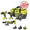 Ryobi 18V ONE+ 4 Piece Kit R18X4C1422B