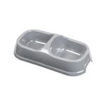 Happy Tails Small Basic Twin Pet Bowl