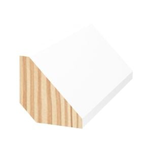 Porta 19 x 19mm 2.7m Primed FJ Pine Tri Quad