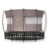 VULY Thunder 2 Pro Extra Large 16ft Springless Trampoline with Enclosure - Trampolines Bundle With Tent Wall and Shade Cover