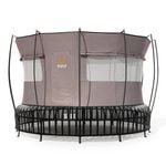 VULY Thunder 2 Pro Extra Large 16ft Springless Trampoline with Enclosure - Trampolines Bundle With Tent Wall and Shade Cover
