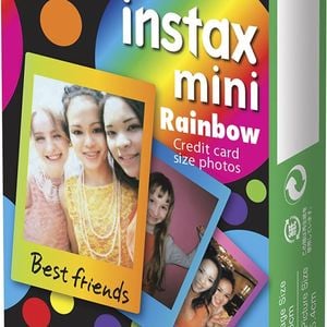 FUJIFILM INSTAX Mini Rainbow Film (10 Pack)