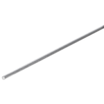 Metal Mate 6.3mm 1m Galvanised Steel Round Solid - 1m