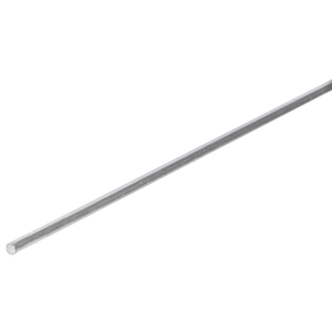 Metal Mate 6.3mm 1m Galvanised Steel Round Solid