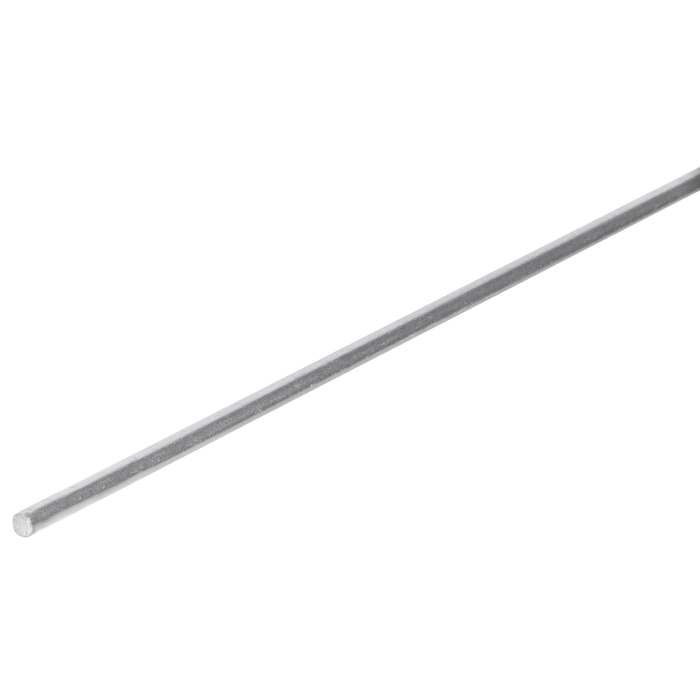 Metal Mate 6.3mm 1m Galvanised Steel Round Solid - 1m