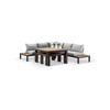 Nova Outdoor Aluminium Lounge And Dining Setting