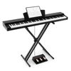 Costway 88-Key Digital Piano Keyboard Set w/Adjustable Stand Black