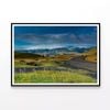 Grass Lands with Mountains  Print 100% Australian Made 120x90cm  (Poster)