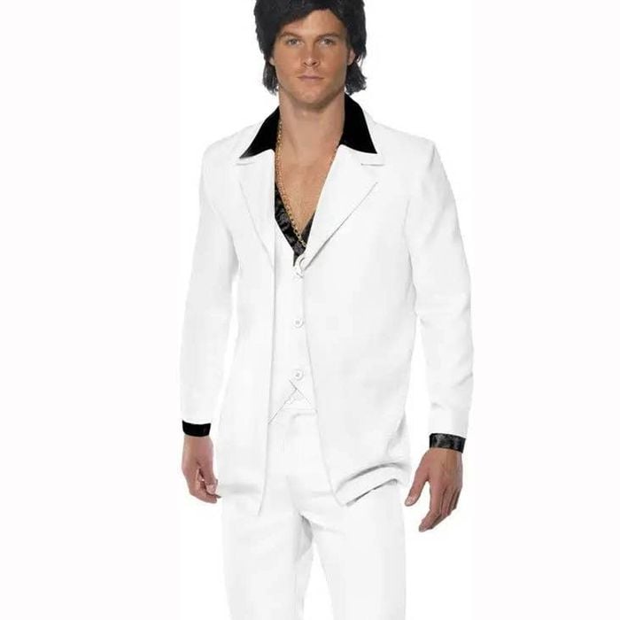 Saturday Night Fever Mens Plus Size 70s Costume - Xxlarge