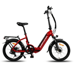 Smartmotion E20 Step Thru Folding With Suspension Red