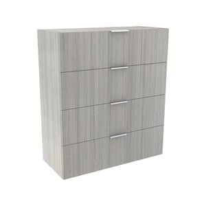 Lugna 1024 x 900 x 380mm Mist 4 Drawer Storage Cabinet