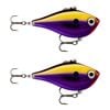 2x Rapala 5cm Rippin' Rap Lipless Sinking Vibe Fishing Lures - Bad Lipstick