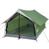 vidaXL Camping Tent 2-Person Green Waterproof tent camping shelter