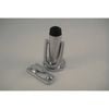 Miles Nelson Door Stop Latch Back Satin Chrome