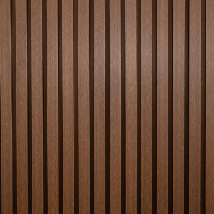 Ekodeck 219 x 26mm 1.8m Hazelwood Batten Screen Castellated Panel