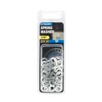 Zenith 1/4" Zinc Plated Spring Washer - 55 Pack