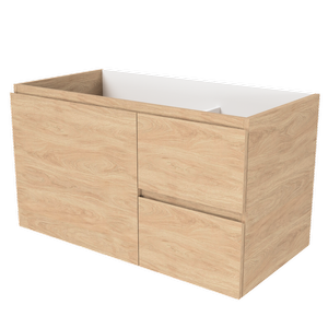 New England Joinery 900mm Grandeur Wall Hung Vanity - Cabinet Only