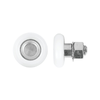 Rolltrak 29mm Acetal Convex Roller With Threaded Stud