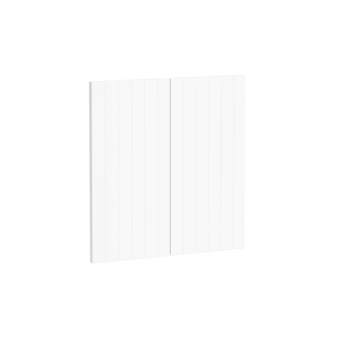 Kaboodle 600mm Macaroon V-Groove Rangehood Doors - 2 Pack