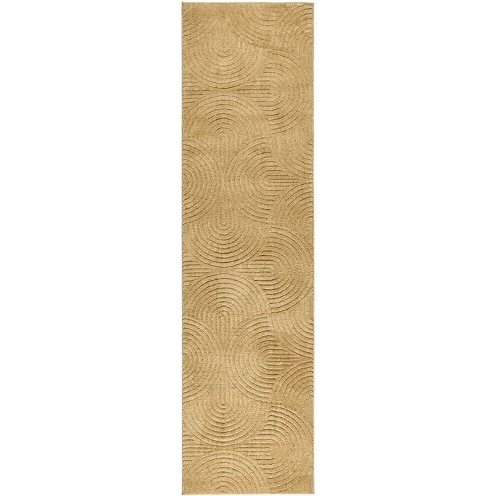 The Rug Connection Skye Zina Yellow 500x80cm - Extra Large Runner Indoor Rug