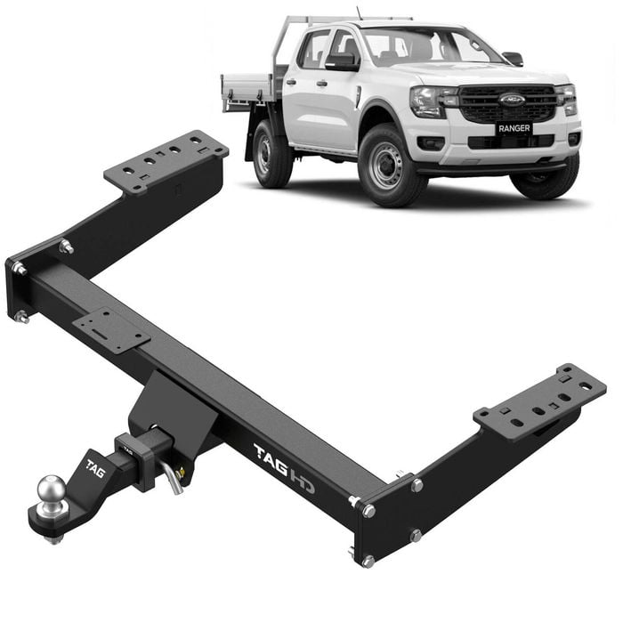 Tag Heavy Duty Towbar For Next-gen Ford Ranger (extended Trayback 06/2022 - On) & More