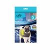 Dog Reflective Jacket Hi Vis Vest with Light Up Pendant for Small Breed Dogs