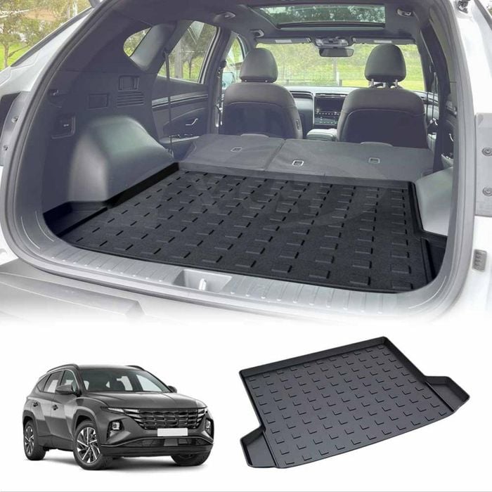 Heavy Duty Cargo Trunk Mat Boot Liner Luggage Tray for Hyundai Tucson 2021-2024