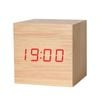 Catzon Modern Wooden Alarm Clock Thermometer Calendar-bamboo2