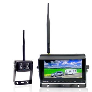 Elinz Digital Wireless 7" Splitscreen Monitor 1x CMOS Reversing Camera 12V 24V 2.4GHz
