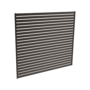 ProtectorAl 2000 x 1766mm Black Aluminium Slat Screen Kit