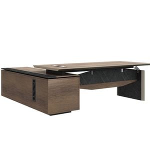 200cm Executive Office Desk Right Return