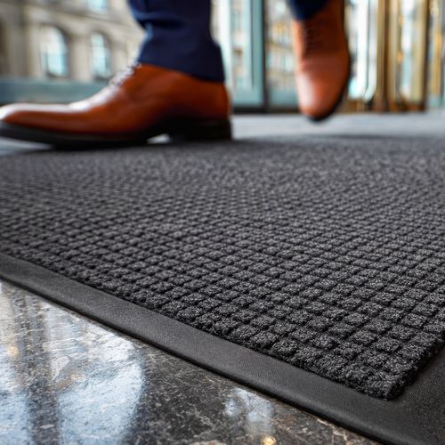 Esteem doormat. Bevilled anti-trip edges for indoor or outdoor spaces.
