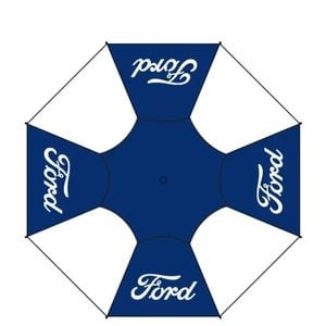 Ford Logo Panel Umbrella - Golf Size - 8 Panel