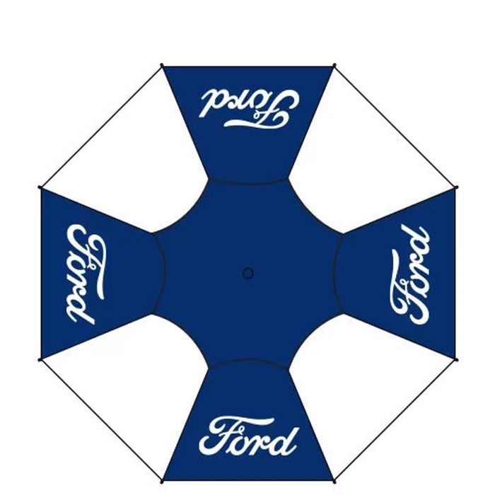 Ford Logo Panel Umbrella - Golf Size - 8 Panel