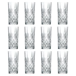 RCR Crystal Melodia Highball Glasses - 360ml - Pack of 12