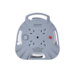 Jackson Rugged 4 Outlet 5 Metre Extension Reel