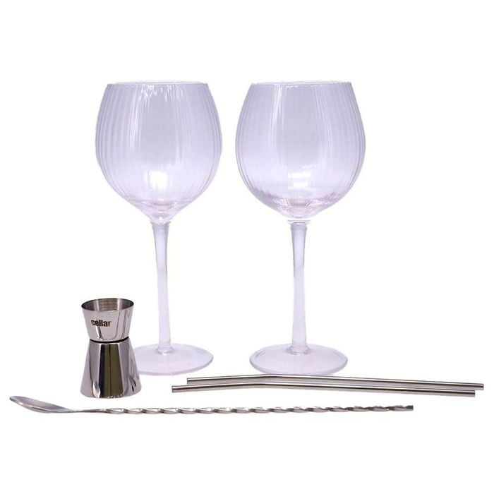 Cellar Premium Premium Luxe 6 Piece Gin & Tonic Set Cellar
