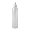 Araven Squeeze Sauce Bottle Clear Non-drip Polyethylene 1ltr 35oz Commercial Kitchen Storage