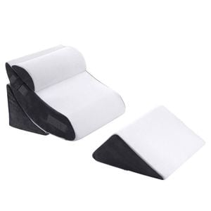 Triangle Wedge Pillow Bed Reading Cushion Set