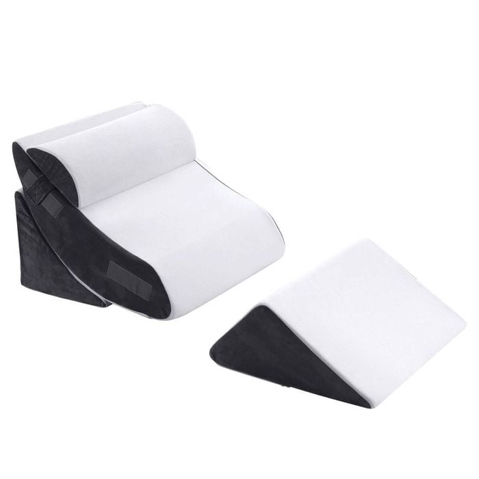 Triangle Wedge Pillow Bed Reading Cushion Set