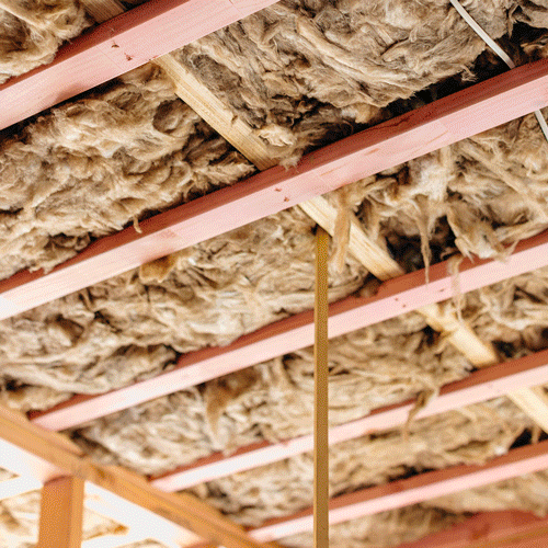 GIF of the Knauf insulation batts