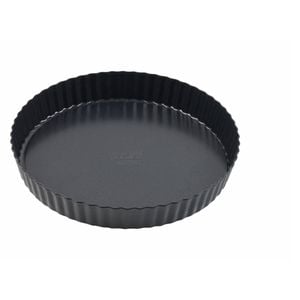 Bakers Secret Loose Base Tart Quiche Pan Non Stick Dishwasher Safe 24cm