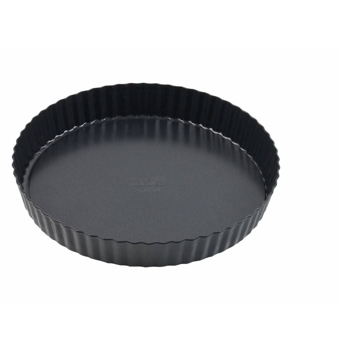 Bakers Secret Loose Base Tart Quiche Pan Non Stick Dishwasher Safe 24cm